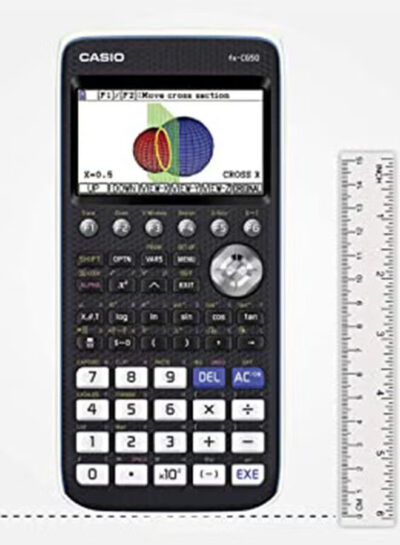 CASIO FX-CG50 Scientific Graphic Calculator – Black/White/Blue - Image 3