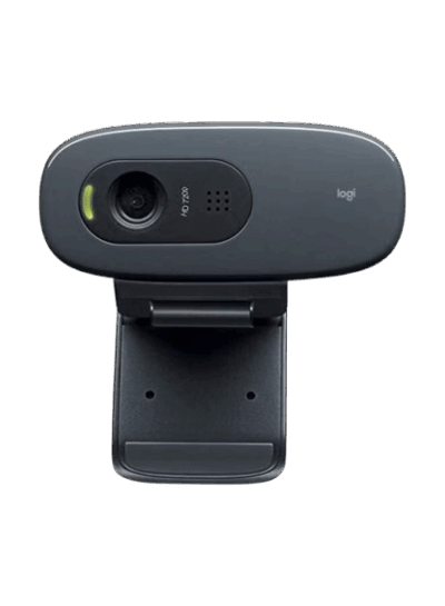 Logitech C270 HD Webcam – 720p | Black
