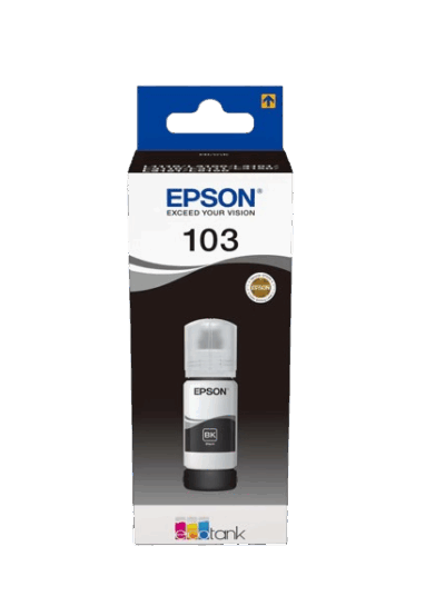 Pack of 4 Epson 103 Ink Bottle Set Black, Cyan, Yellow & Magenta - Image 5