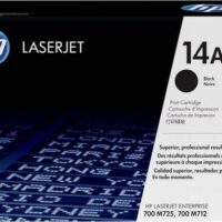 HP 14A Black Original LaserJet Toner Cartridge, 10,000 Pages Yield, Standard Size, Reliable | CF214A