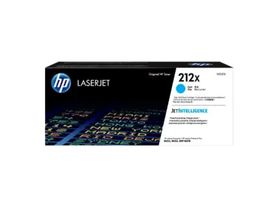 HP W2121X 212X High Yield Original LaserJet Toner Cartridge, Cyan, Single Pack