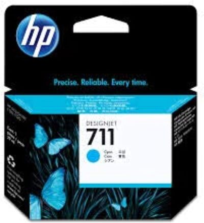Hp 711 29-ml Cyan Ink Cartridge (cz130a)