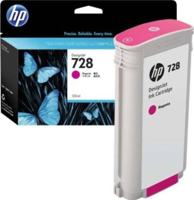 HP 728 130-ml Magenta Cartridge