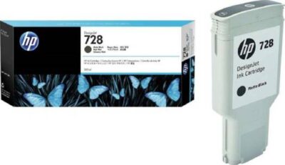 HP 728 130-ml Matte Black Cartridge