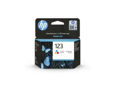 HP 123 Tri-color Ink Cartridge (F6V16AE)