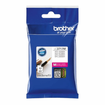 Brother Genuine Lc3717Y High Yield Yellow Printer Ink