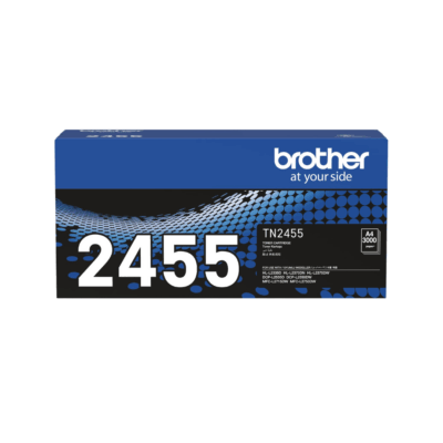 Brother Genuine TN2455 High Yield Black Ink Printer Toner