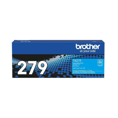Brother Genuine TN279C Standard Yield Cyan Ink Printer Toner Cartridge
