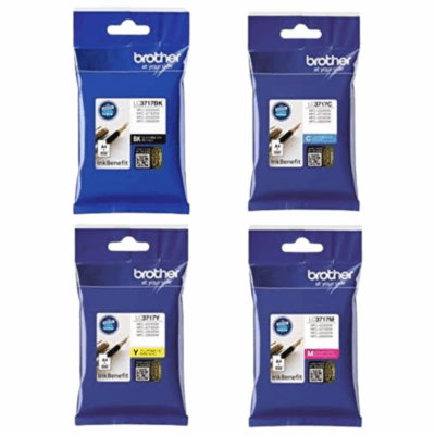 Brother LC3717 Original Ink Cartridge Full Set