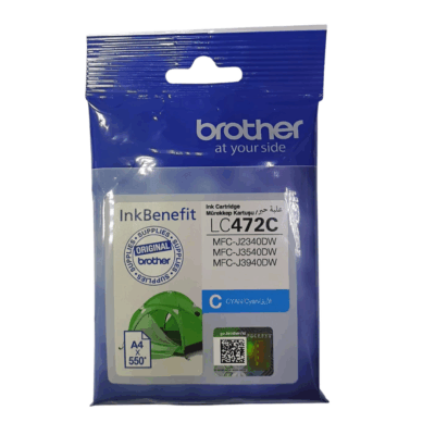 Brother LC472 Cyan Ink Cartridge