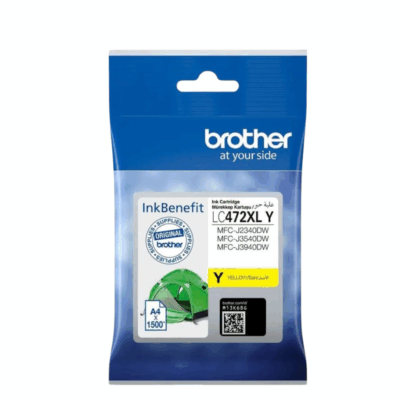 Brother LC472XL High Capacity Ink Cartridge for Brother MFC-J2340DW Printer (Yellow)