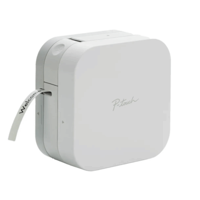 Brother P-Touch Cube Label Maker PT-P300BT, Bluetooth Connectivity, Stylish and Portable