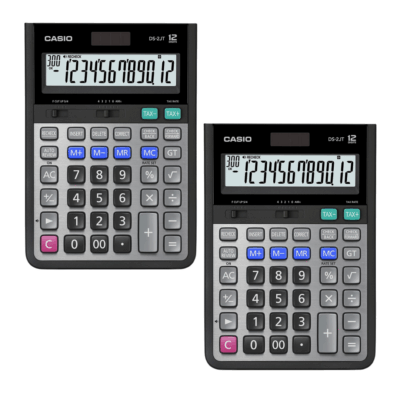 Casio Calculator Desktop Type Heavy-duty DS-2JT Two Piece