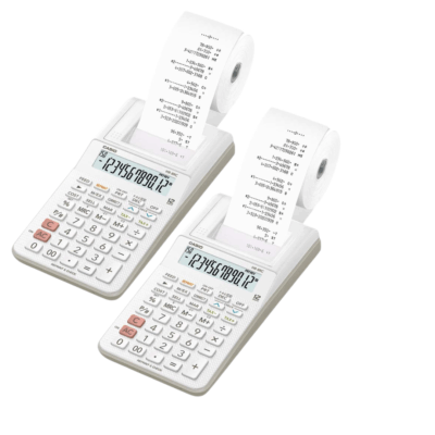 Casio Calculator - HR 8 RC - Printing Calculator Two Piece