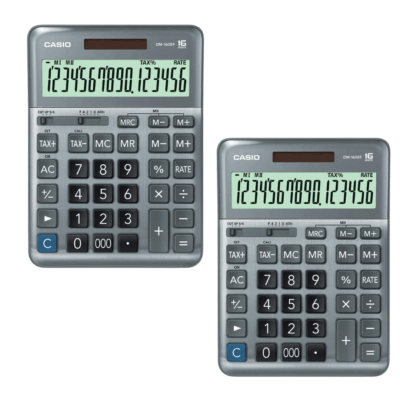 Casio Calculators - DM-1600F Two Piece