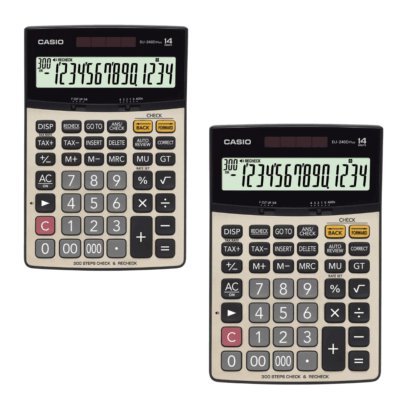 Casio DJ-240 Plus Desktop Calculator Two piece