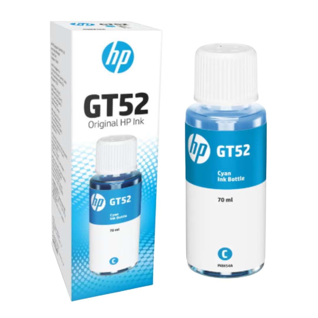 GT52 Original Ink Cartridge M0H54AE Cyan
