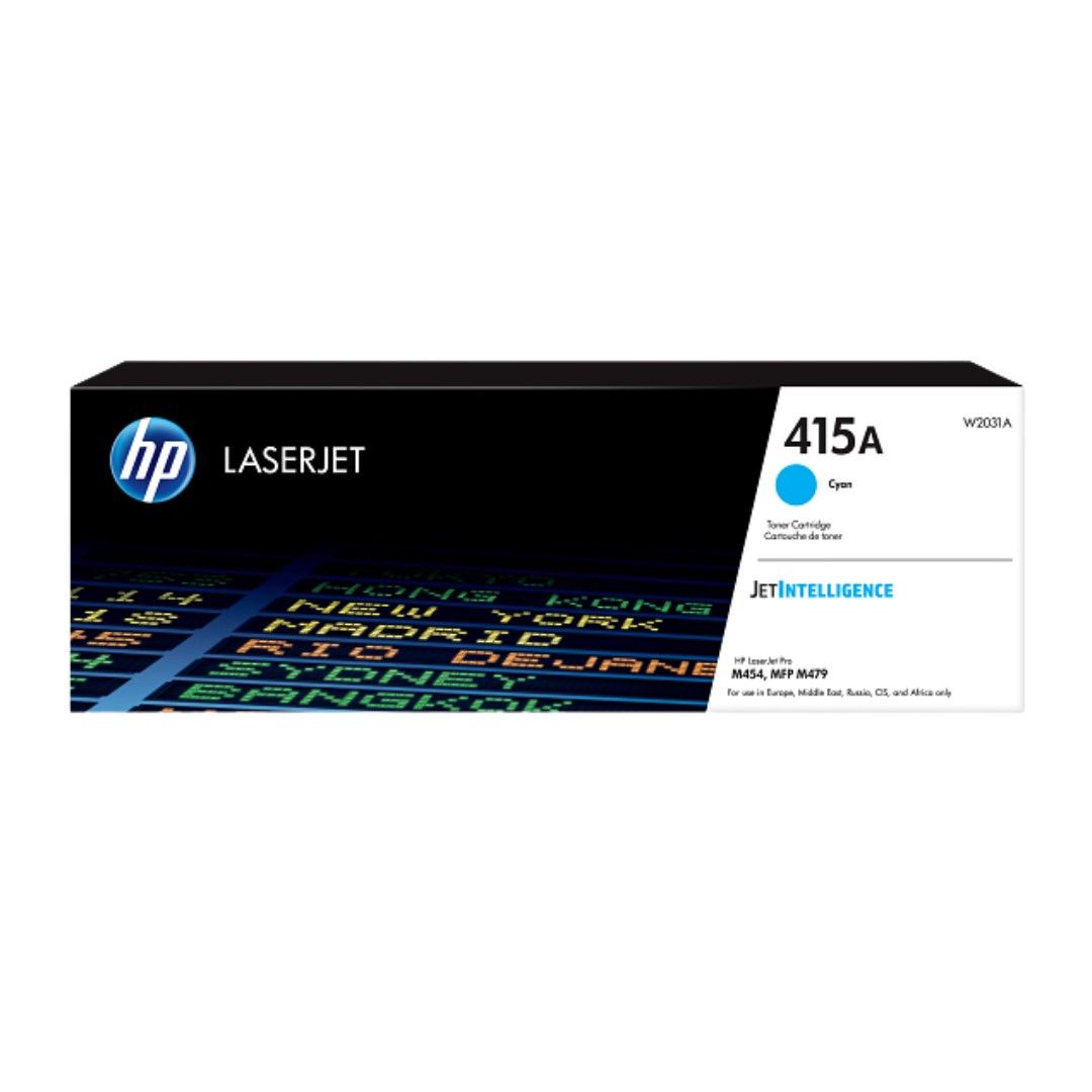 HP 415A Hewlett Packard Original LaserJet Toner Cartridge, Cyan