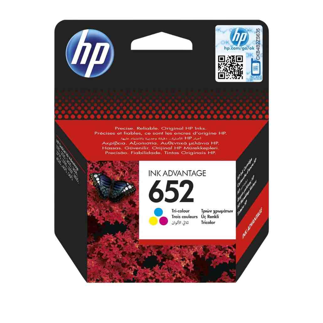 HP 652 Ink Advantage Cartridge Tri-Color