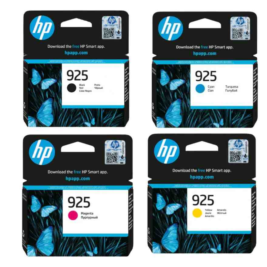 HP 925 4-Color Ink Cartridge set