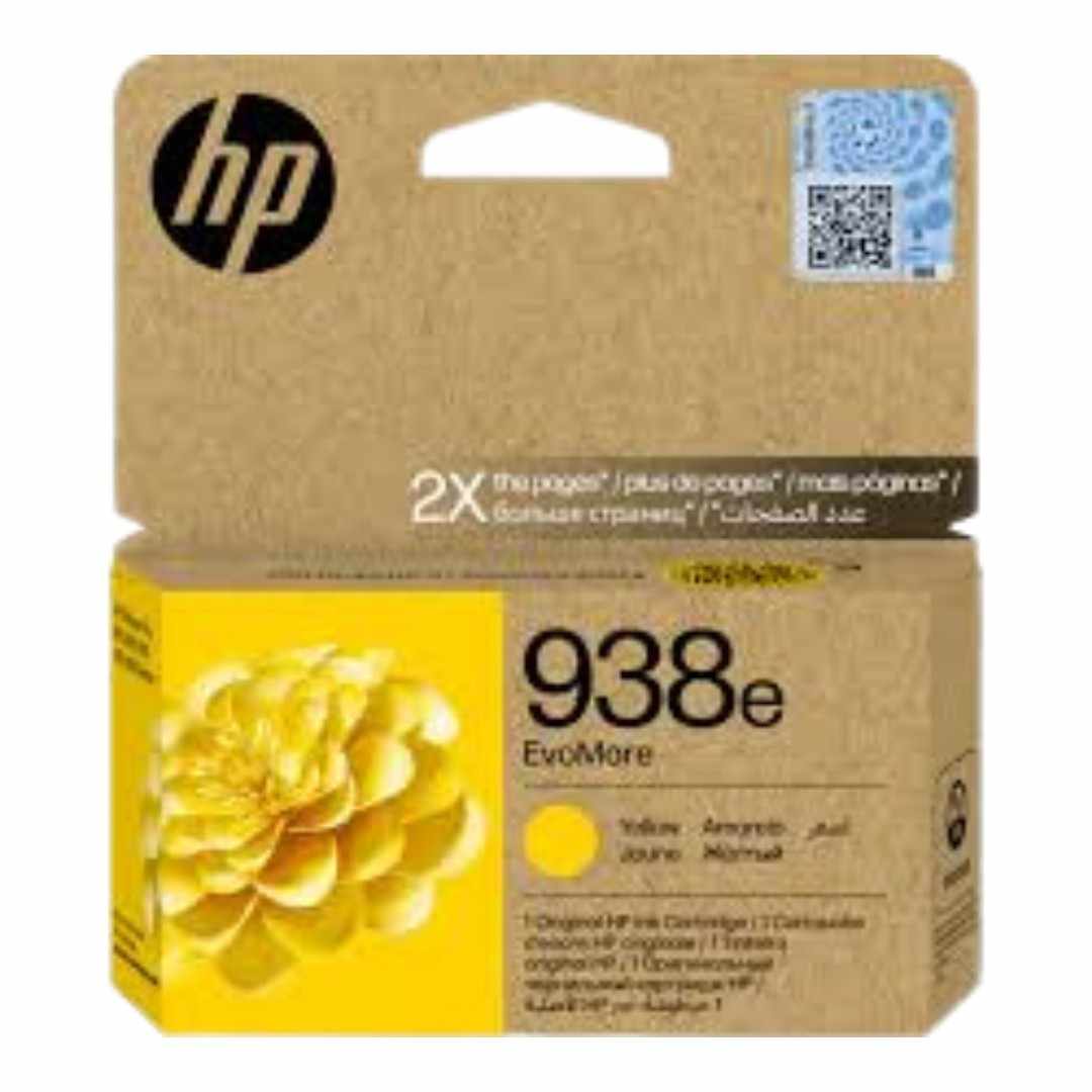 HP 938e EvoMore Yellow Original Ink Cartridge