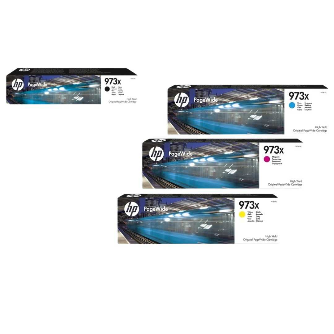 HP 973XL ink Full Set Black/Cyan/Magenta/Yellow, Multipack