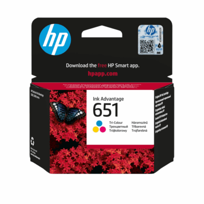 Hp 651 Ink Advantage Cartridge, Tri-Color - C2P11Ae