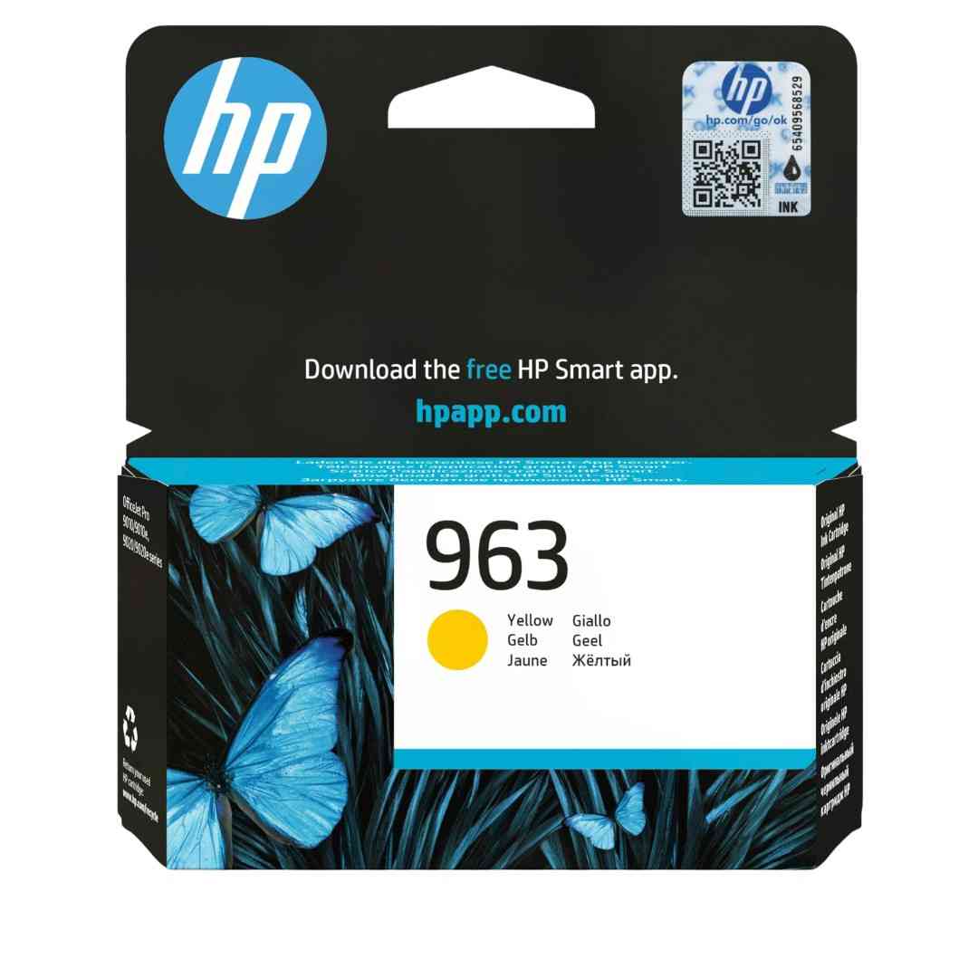 Hp 963 Yellow Original Ink Cartridge