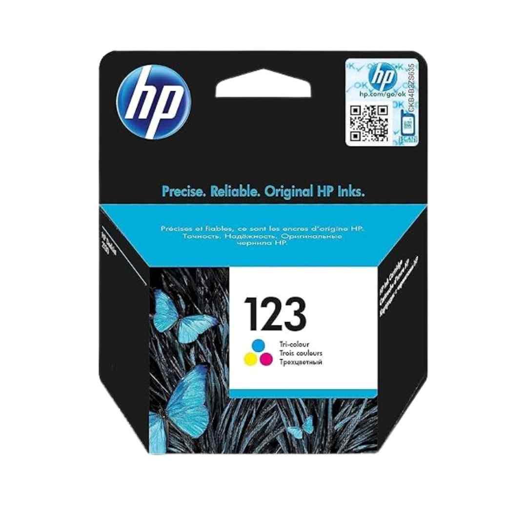Hp Cartridge 123 Black Tri Color