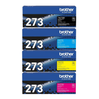 Brother Genuine TN-273 CMYK Full Set Standard Yield Toner