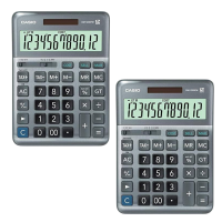 Casio DM-1200FM Desktop Electronic Calculators Two Piece
