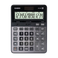 Casio DS-3B Heavy Duty Office Calculator Multicolour