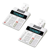 Casio FR2650RC Desk Top 2 Color Printing Calculator 12 Digits Two Piece