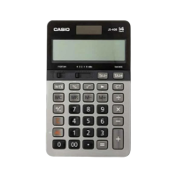 Casio JS-40B Grey & Black 14 Digit Financial Calculator